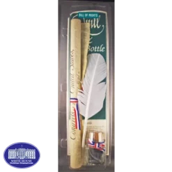 1 QUILL & INK BOTTLE W/BILL OF RIGHTS