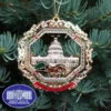 2013 U.S. Capitol Horse Drawn Carriage Ornament -DC GIFT SHOP 2013 Horse Drawn Carriage Ornament L