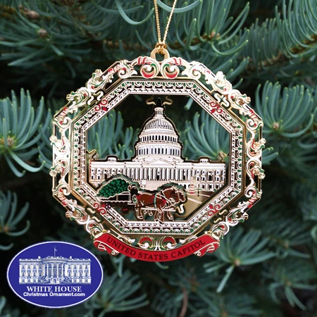 2013 U.S. Capitol Horse Drawn Carriage Ornament 3 2013 U.S. Capitol Horse Drawn Carriage Ornament
