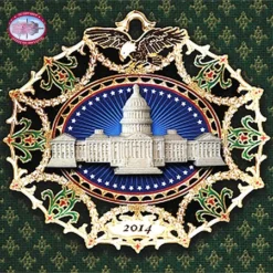 2014 Marble Classical Capitol Ornament