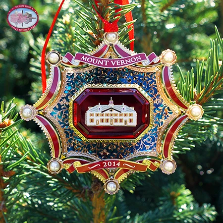 2014 Mount Vernon Christmas Ornament 3 2014 Mount Vernon Christmas Ornament