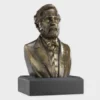 Robert E. Lee 6 Inch Bronze Bust -DC GIFT SHOP 6 Inch Robert E Lee Bust Bronze L