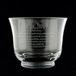 7 1/2-inch Crystal Constitution Bowl