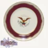 Lincoln Presidential China Dinner Plate 2 Lincoln Presidential China Dinner Plate -DC GIFT SHOP Abraham Lincoln Presidential China Plate L