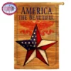 America The Beautiful Flag 1 America The Beautiful Flag -DC GIFT SHOP America the Beautiful Flag L