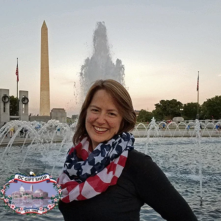 American Flag Infinity Loop Scarf 3 American Flag Infinity Loop Scarf