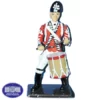 BRITISH DRUMMER METAL FIGURINE -DC GIFT SHOP BRITISH DRUMMER METAL FIGURINE L
