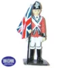 British Flag Bearer Metal Figurine -DC GIFT SHOP BRITISH FLAGBEARER METAL FIGURINE L