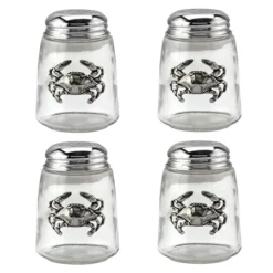 Blue Crab Spice Shaker Set Of 4