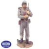 CS SOLDIER W/ BACKPACK LG. RESIN FIGURINE