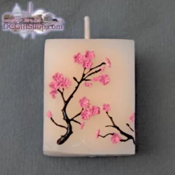 Cherry Blossom Candles Set Of Four
