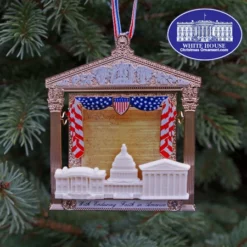 Enduring Faith In America Ornament