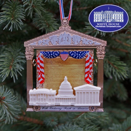 Enduring Faith In America Ornament 3 Enduring Faith In America Ornament