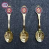 Washington DC Gold Souvenir Spoon Set -DC GIFT SHOP Gold Souvenir Spoon Washington DC L