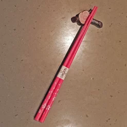 Japanese Cherry Blossom Chopsticks And Holder