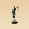 Lady Justice Silver Statue 1 Lady Justice Silver Statue -DC GIFT SHOP Lady Justice Silver Statue L