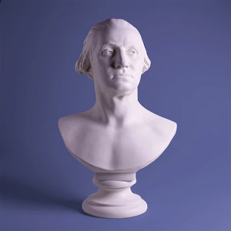 George Washington 23'' Houdon BUST - White 2 George Washington 23'' Houdon BUST - White -DC GIFT SHOP MV Washington Bust 23 LG