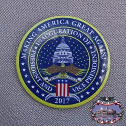 Round 2017 Inauguration Button