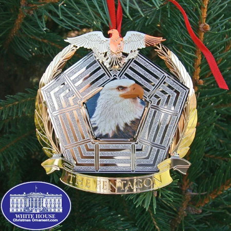Commemorative Pentagon Ornament 3 Commemorative Pentagon Ornament
