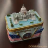 US Capitol Ceramic Trinket Box 1 US Capitol Ceramic Trinket Box -DC GIFT SHOP US Capitol Ceramic Trinket Box L